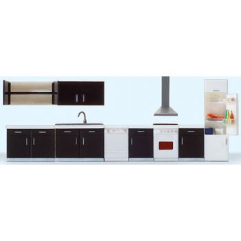 Kücheneinrichtung, 9 Teile, Fertigmodell