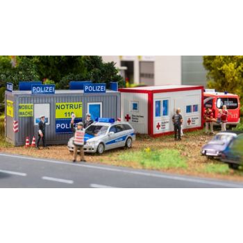 Bürocontainer Polizei und DRK, Bausatz