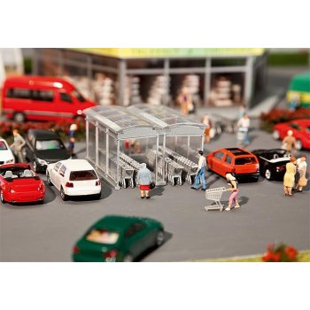 Einkaufswagen Unterstand