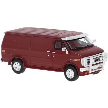 GMC Vandura Kastenwagen in rot metallic