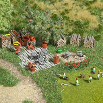 Garten-Set, umfangreiches Gartenzubehöhr, Bausatz