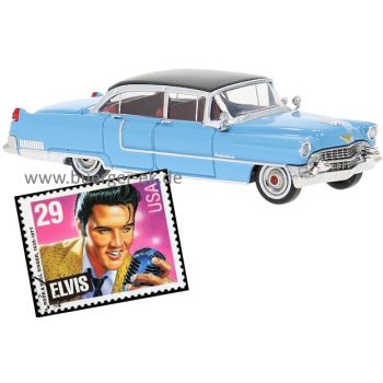 Cadillac Fleetwood, blau/schwarz, Fahrzeug von Elvis Presley, Baujahr 1955