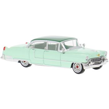 Cadillac Fleetwood 55, hellgrün/dunkelgrün, Baujahr 1955