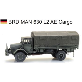 MAN 630 L2 AE Pritsche/Plane, Bundeswehr, Bausatz