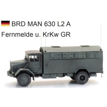 MAN 630 L2 A Fernmelde und KrKw GR, Bundeswehr, Bausatz