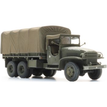 US GMC CCKW-353, US Army LKW Pritsche/Plane, Bausatz