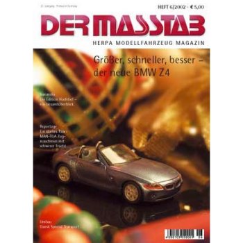 Herpa Broschüre 'Der Masstab' Heft 6/2002