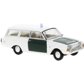 Ford Taunus P3 Turnier, POLIZEI, weiß/grün