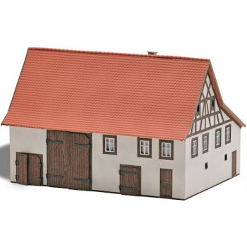Kleinbauernhaus, Bausatz, Größe 156 x 119 mm, Höhe 105 mm
