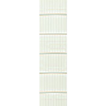 Bodenfliesen, lang. Weiß. 3 Platten 95 x 95 mm. Bausatz