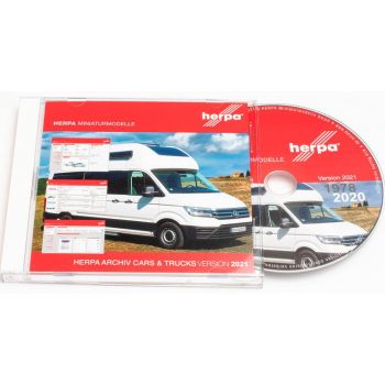 Herpa Modellarchiv DVD, Cars und Trucks 1978-Januar 2020