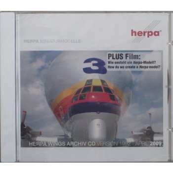 Herpa Wings Archiv CD-Rom 1992 - April 2009 Plus Film