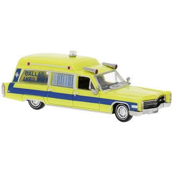 Cadillac Miller Meteor, Ambulance aus Dallas, Krankenwagen U.S.A., Baujahr 1966