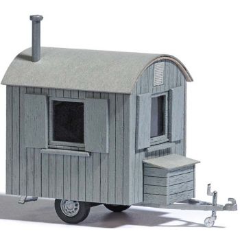 Forstwagen - Forstanhänger für Waldarbeiter, grau, Bausatz