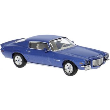 Chevrolet Camaro 66, blau metallic, Baujahr 1966