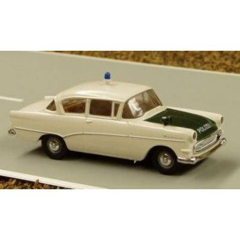 Opel Rekord P1 Limousine der POLIZEI, weiß/dunkelgrün