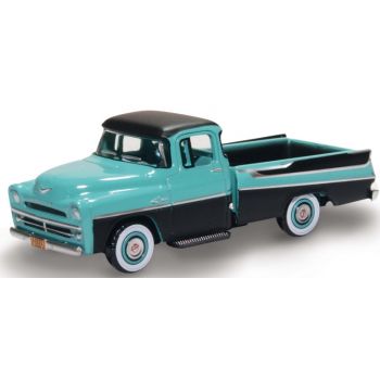 Dodge D100 Sweptside Pick Up, schwarz/türkis