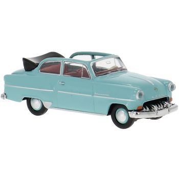 Opel Olympia 53, Cabrio-Limousine, helltürkis