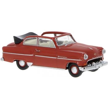 Opel Olympia Rekord 54 Cabriolimousine offen, hellrot, Baujahr 1954