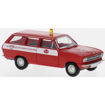 Opel Kadett, B Caravan, AvD-Automobilclub von Deutschland, rot, Sitz Frankfurt, Baujahr 1965