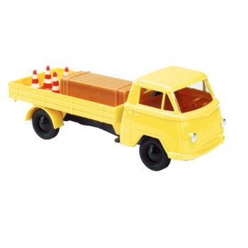 Tempo Matador Bau-Hochlader mit Zubehör, gelb