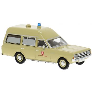Opel Rekord C, KTW - Krankentransportwagen des Malteser Hilfsdienst, Baujahr 1968