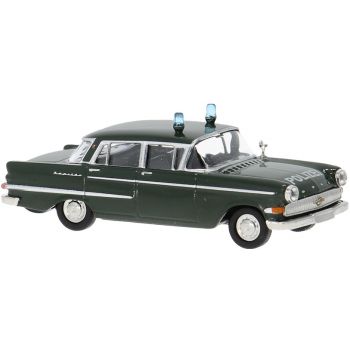 Opel Kapitän 2,6 der Polizei, dunkelgrün, Baujahr 1959