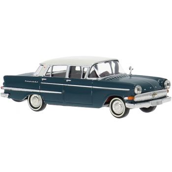 Opel Kapitän P 2,6 dunkelblau/weiß, Baujahr 1959