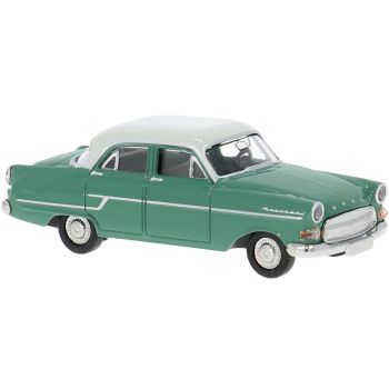 Opel Kapitän 56, grün mit weißem Dach, Baujahr 1956