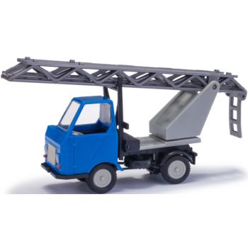 Multicar M22 mit Drehleiter, blau