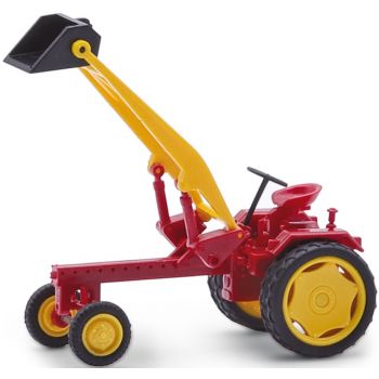 Traktor RS 09 mit Ladearm/Schaufel und Zwillingsbereifung, Baujahr 1955