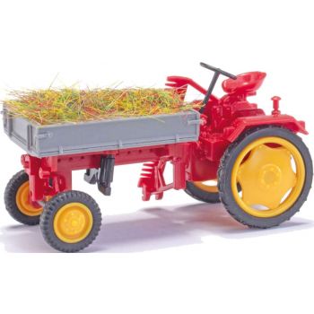 Traktor RS09 mit Pritsche und Heuladung, Baujahr 1955