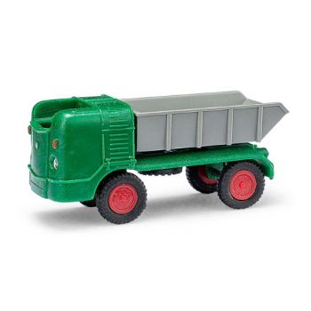Multicar M21, Muldenkipper, grün
