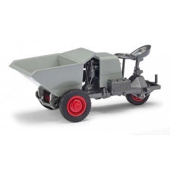 Dumper Picco 1 Dreikantfeile, grau mit roten Felgen