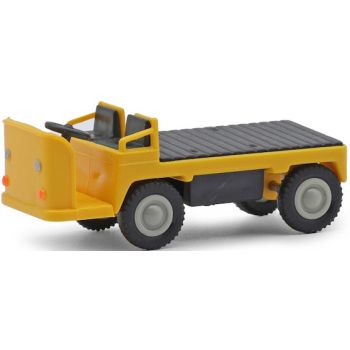 E-Karre Balkancar Flachpritsche, gelb, Baujahr 1969
