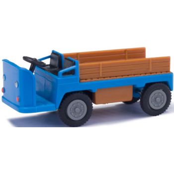 E-Karre Balkancar mit Bordwänden, blau