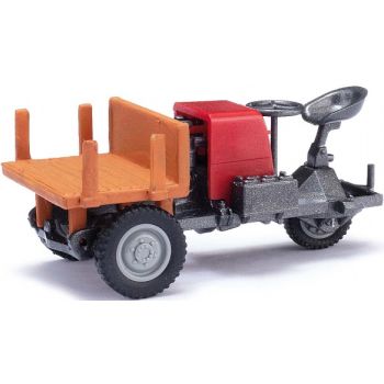 Dumper Picco mit Holzpritsche rot