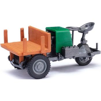 Dumper Picco mit Holzpritsche grün