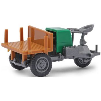 Dreikantfeile Picco 1 mit Holzpritsche, grün, Baujahr 1956