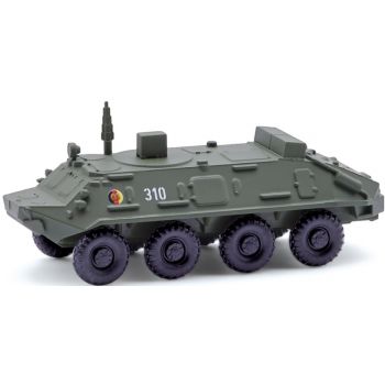 Spähpanzerwagen SPW-60 PB mit Aufbau Kisten und Antenne (Funkausrüstung), NVA, Baujahr 1960