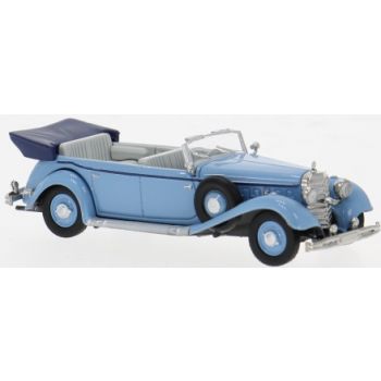Mercedes-Benz 770K Cabrio, hellblau, Verdeck offen, Baujahr 1938