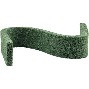 Hecken, hoch, dunkelgrün, 2 Stück, 4 x 1 cm, je 50 cm lang