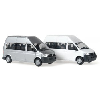 VW T5 Transporter GP HD, mit zwei Flügeltüren, silber metallic