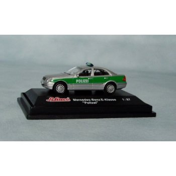 Mercedes-Benz E-Klasse POLIZEI, silber/grün