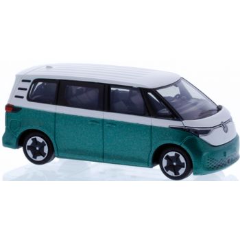 VW ID. Buzz People, candy weiß/bay leaf green metallic