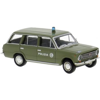 Fiat 124 Familiare der POLIZIA, Polizei Italien, Baujahr 1966