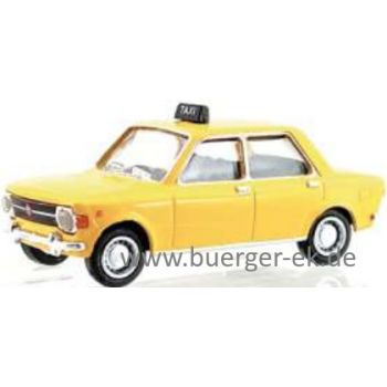 Fiat 128, Taxi Italien, gelb