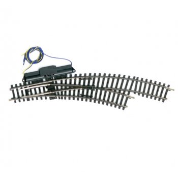 Kunststoffbogenweiche rechts