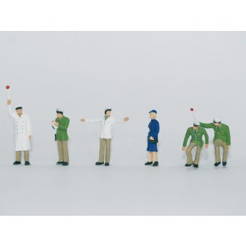 Polizisten und Politesse, 5 Figuren