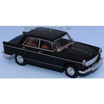 Peugeot 404, schwarz (von Brekina)